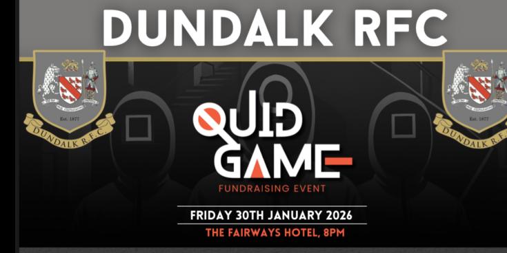 Dundalk Rugby Club set to have the Quid Game fundraiser to redevelop their pitch