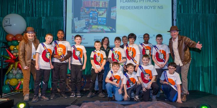 Dundalk's Flaming Pythons shine at National LEGO League Final