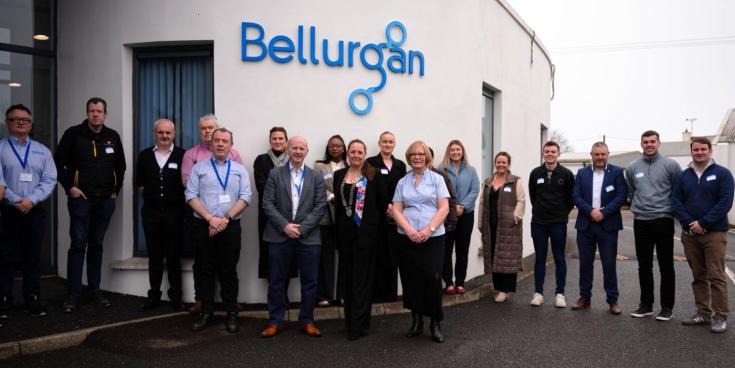 Dundalk Chamber hosts business tour of Bellurgan Precision Engineering