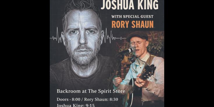 Rising Dundalk artist Joshua King headlines free Spirit Store gig