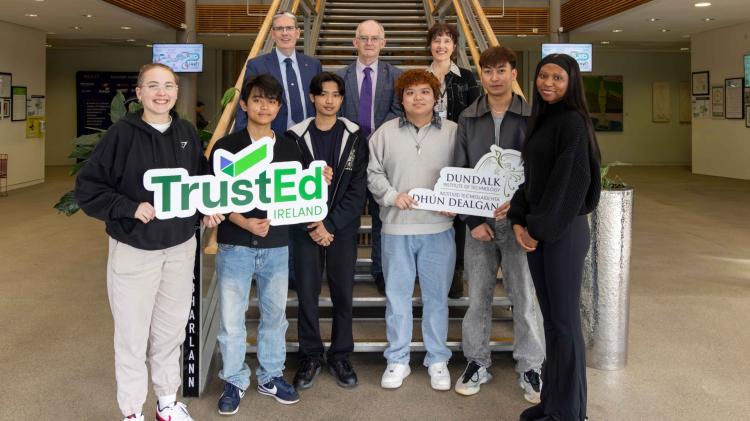 Dundalk IT receives National TrustEd Ireland Quality Mark for International Education
