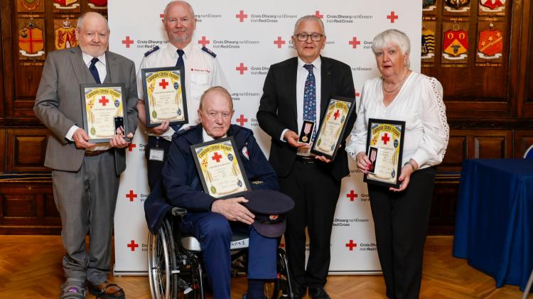 Louth volunteer honoured for 50 years of lifesaving service