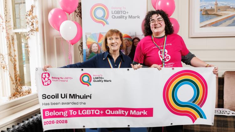 Louth school awarded national LGBTQ+ Quality Mark