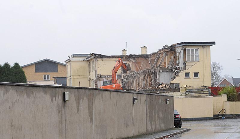PHOTOS: Demolition work starts on the Fairways Hotel