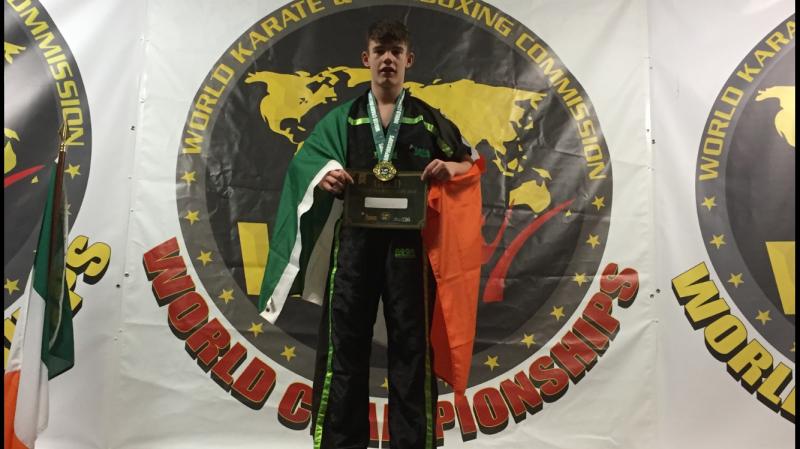 Tiernan crowned world kickboxing champion