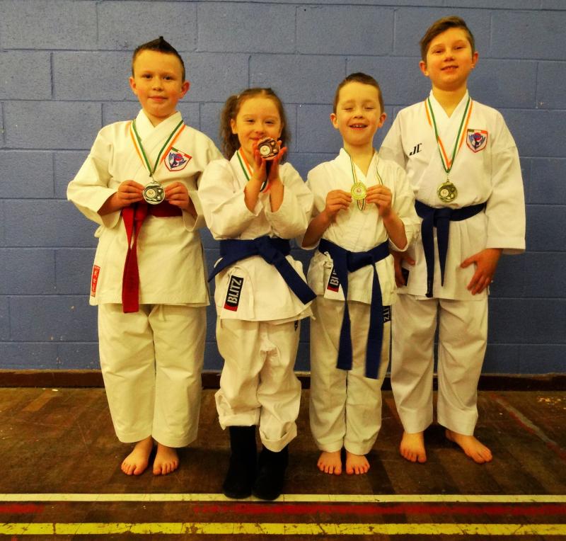 Dundalk youngsters shine at karate league outing
