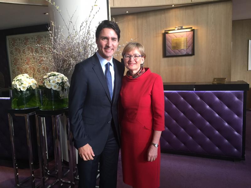Louth MEP welcomes 'swooning' Canadian PM Justin Trudeau