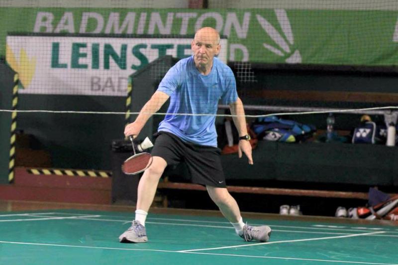 Dundalk man Jim is a badminton Master