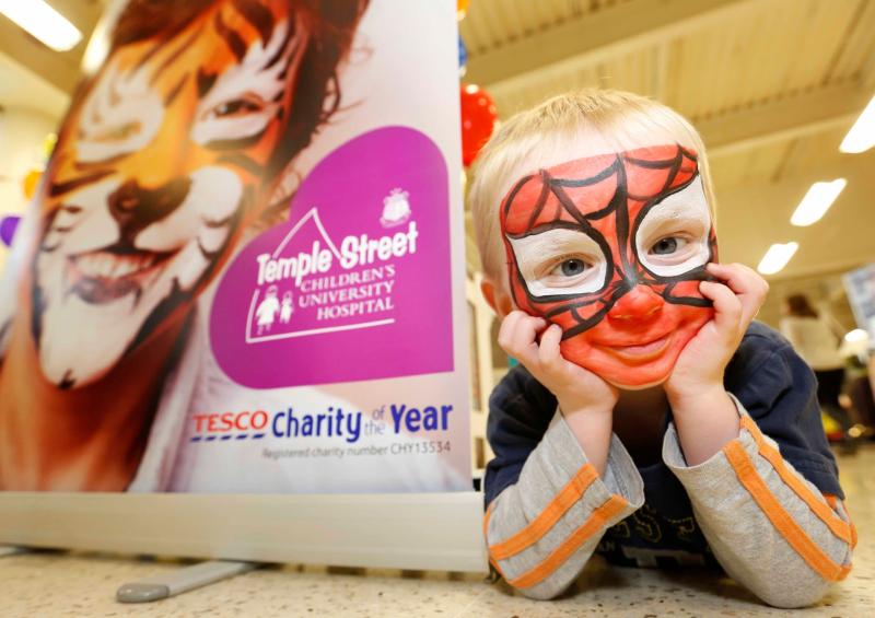 Tesco stores in Louth raise raise much-needed funds for Temple Street