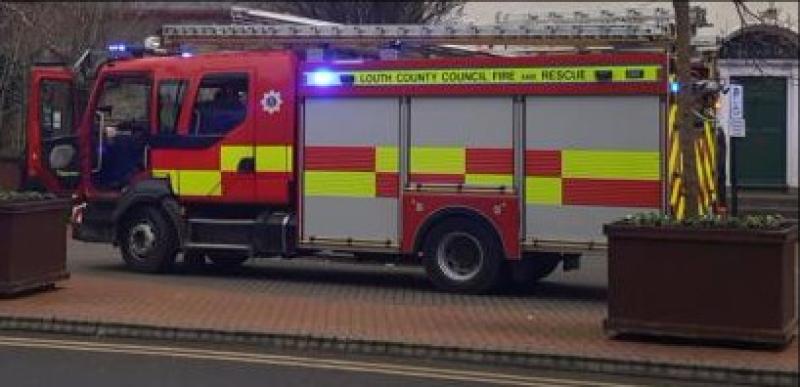 Fire service called out to house fire in Dundalk
