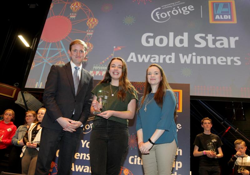 Louth girl wins gold at Youth Citizenship Awards