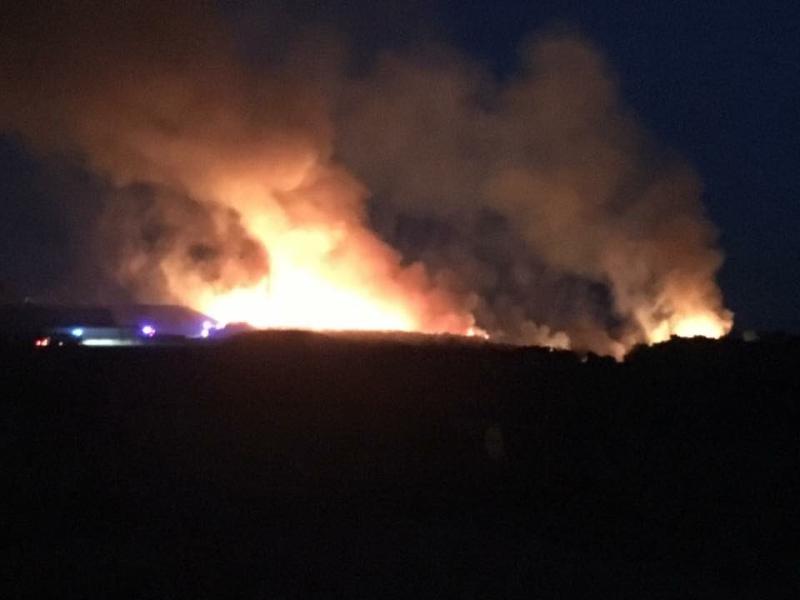 Local firemen tackled four separate blazes in Dundalk last night.