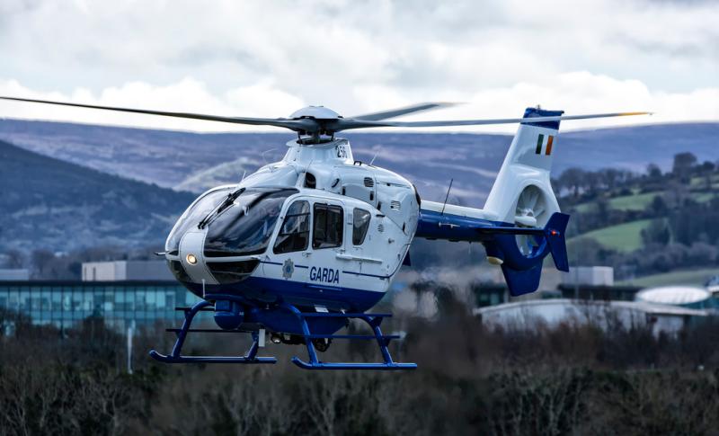 Garda Air Support carry out search in Ravensdale