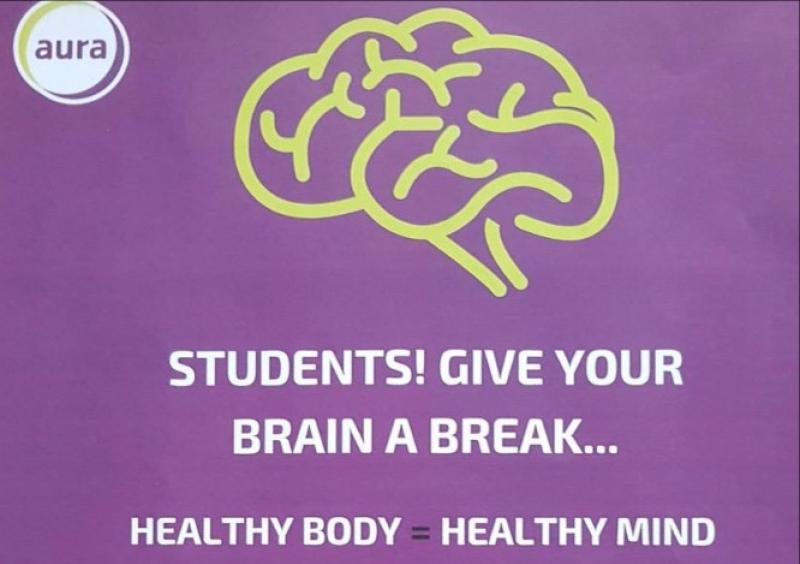 Free access to Aura Dundalk for Leaving and Junior cert students