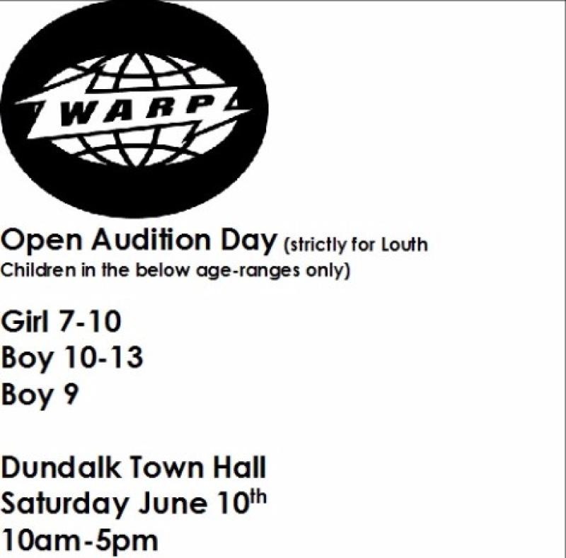 Dundalk Auditions for Shane Meadows TV Drama