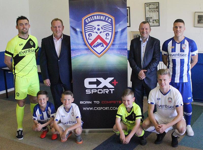 Dundalk sportswear company confirmed as new kit supplier of Coleraine FC