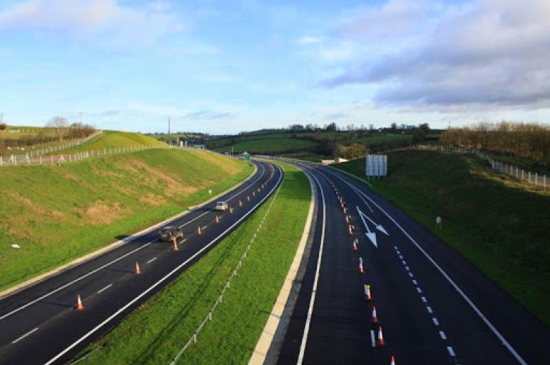 Emergency services dealing with crash on M1 in Louth