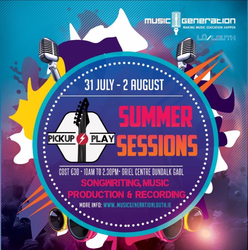 Music Generation Louth running summer workshops for young people in Dundalk