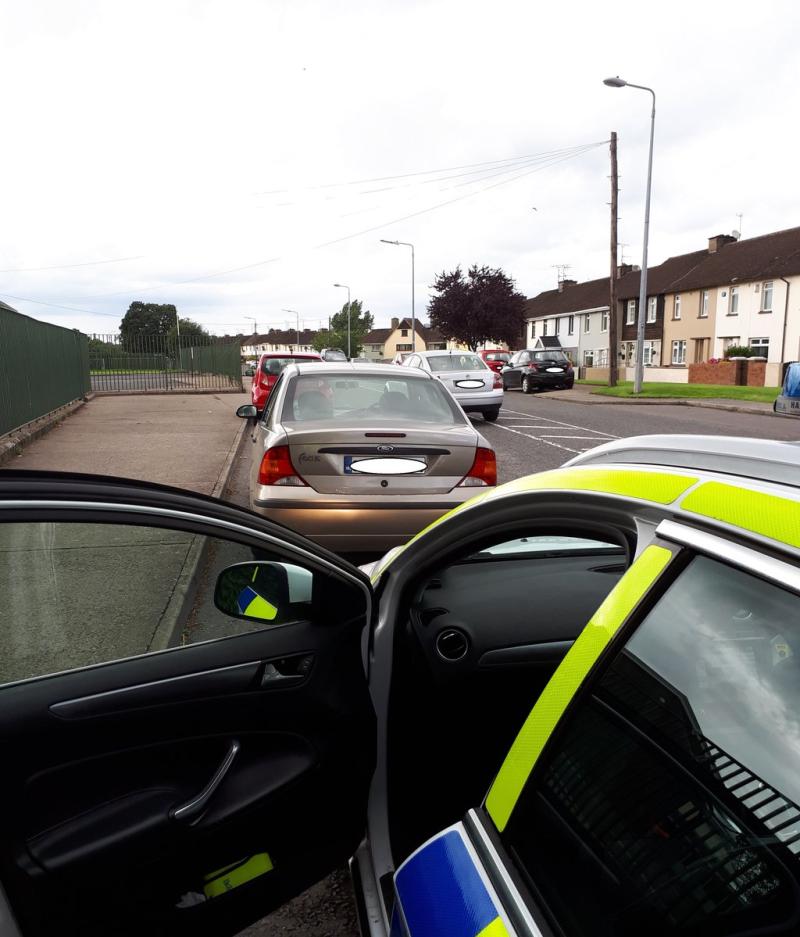 It was a bad Friday morning for one Dundalk motorist