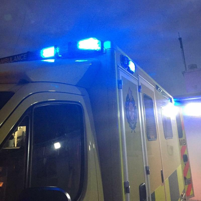 Vehicle overturns on outskirts of Dundalk