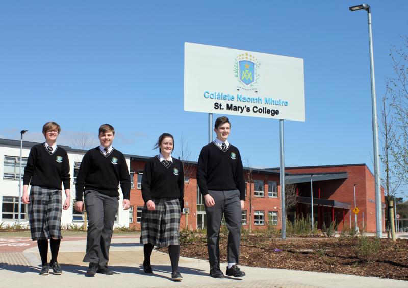 Leaving Cert 2017 Dundalk : Happy faces at The Marist
