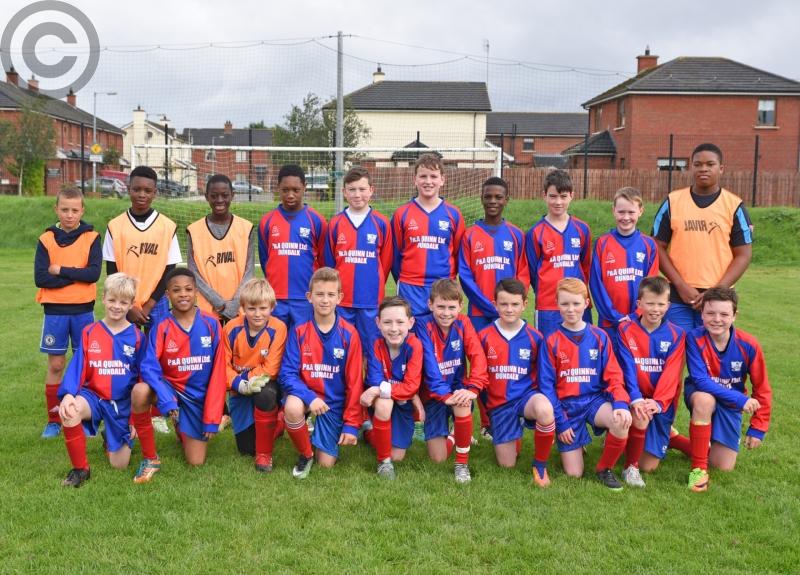 Bay U15s and Bellurgan Celtic U15s play out a thriller