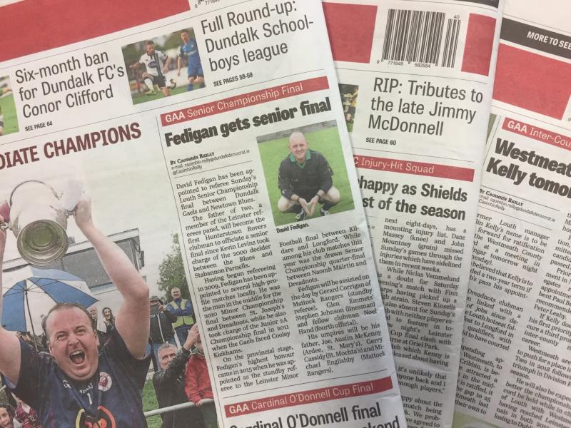 WINNER | Dundalk Democrat Sports Person of the Week