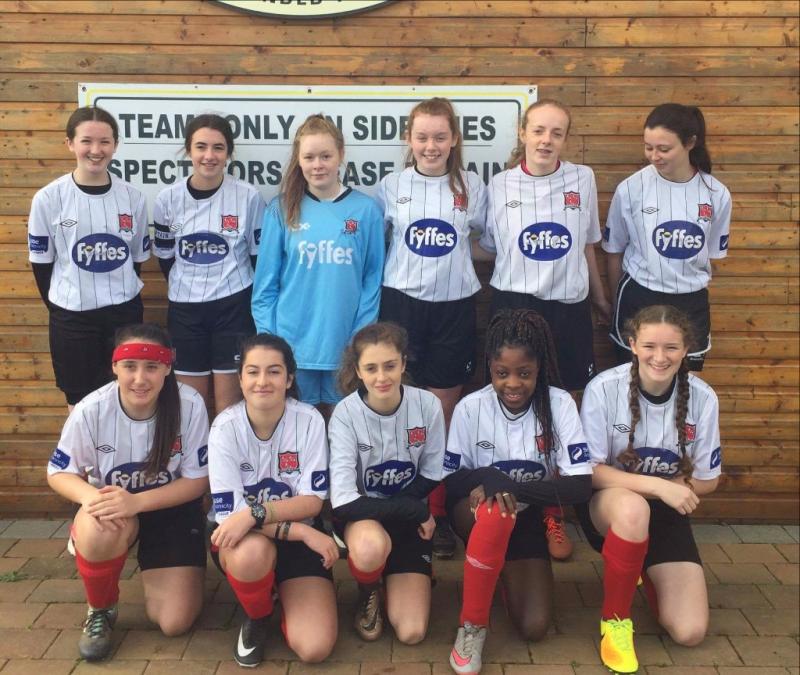 The Dundalk FC Girls U16 team claimed a great win over the weekend