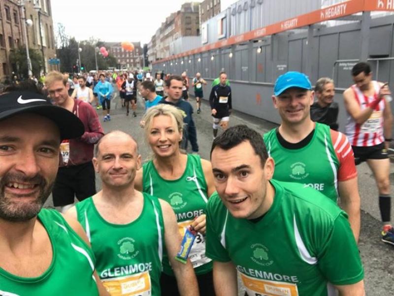 Nine Glenmore runners excel at Dublin City Marathon