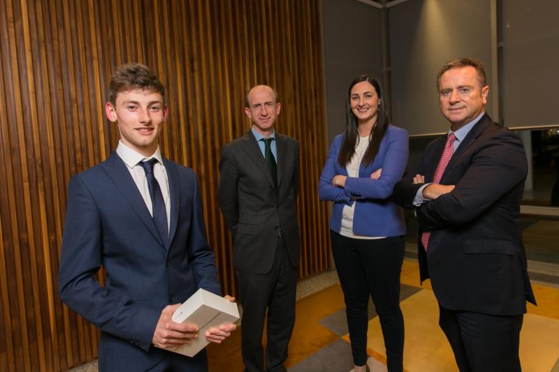 21-year old, Dylan Markey, was commended for his crowdsourcing business 'Soncom'