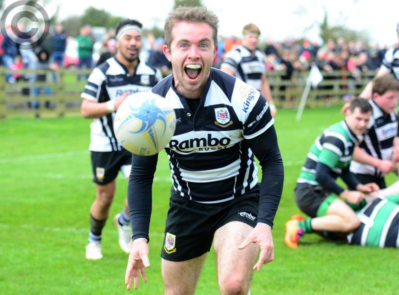 Former Dundalk RFC player 'TC' scores winning try in Ulster Senior Cup final