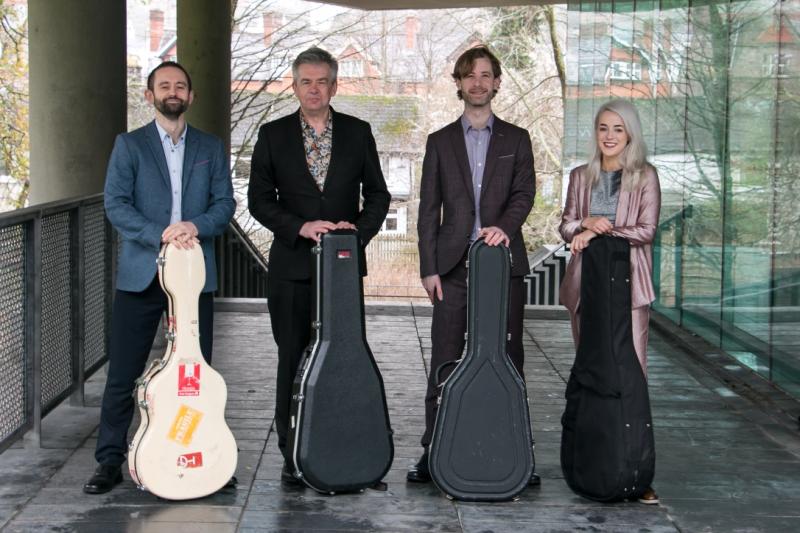 Musical ensemble The Irish Guitar Quartet set for Dundalk show
