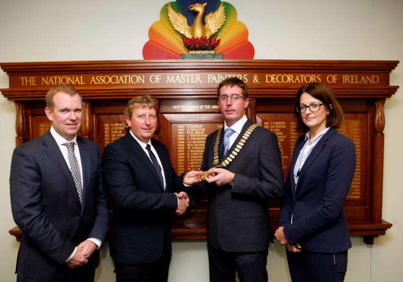 Dundalk man named President of the Master Painters and Decorators of Ireland