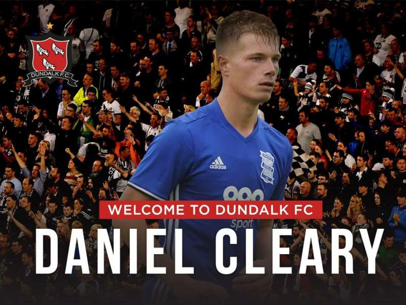 Dundalk FC announce the signing of defender Daniel Cleary