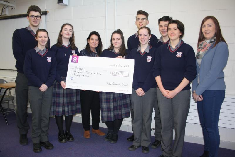 Ardee CS students raise Amber Flag for two worthwhile charities