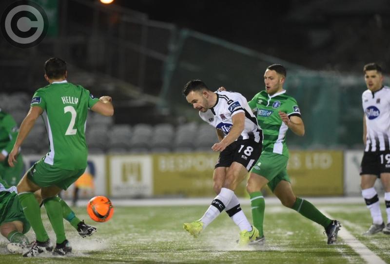 Hoban ends 1,229-day wait as Dundalk stick 8 past Limerick at Oriel Park