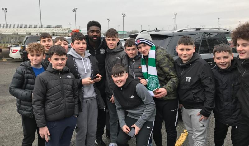 Marist Dundalk students meet their heroes on 'Paradise' trip