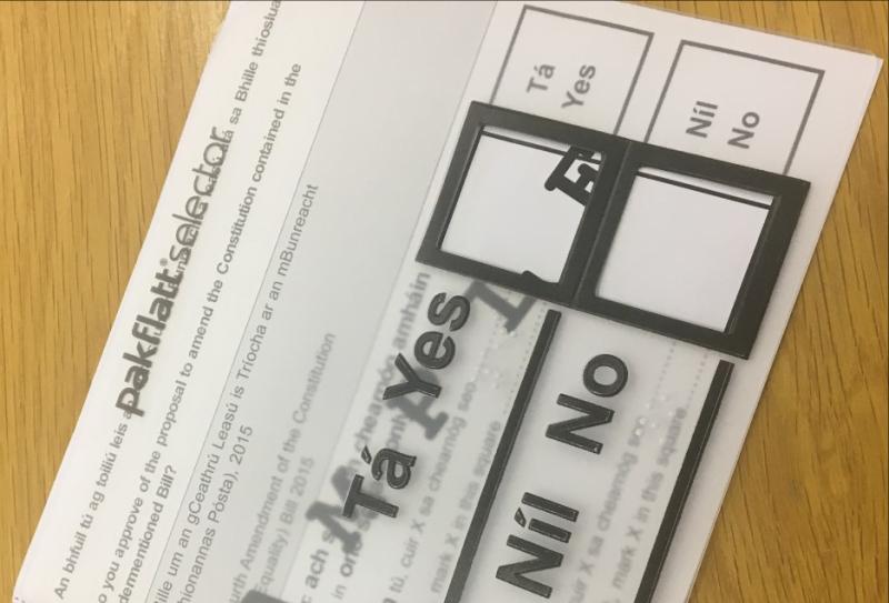 Dundalk locals welcome new ballot template for visually impaired