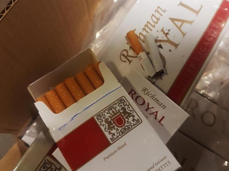 Illegal cigarette factory Louth 