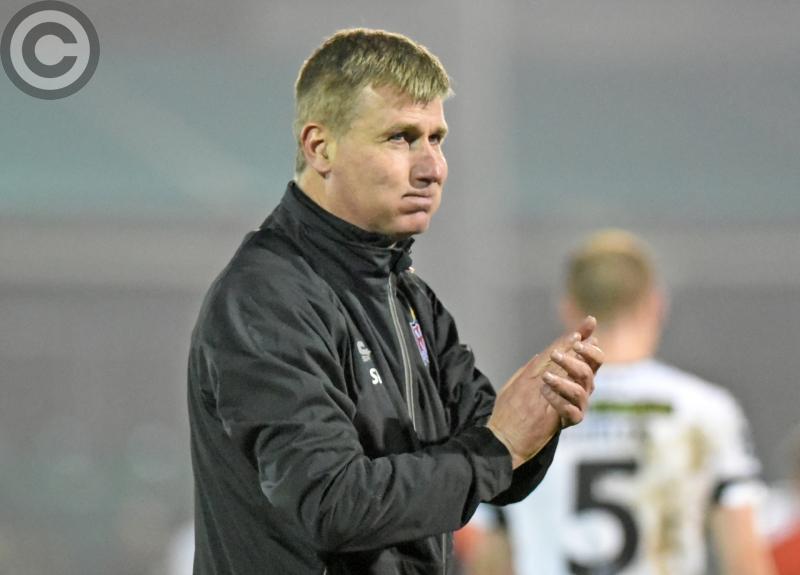 Stephen Kenny feels Dundalk's game against Bray was 'probably' their toughest this season