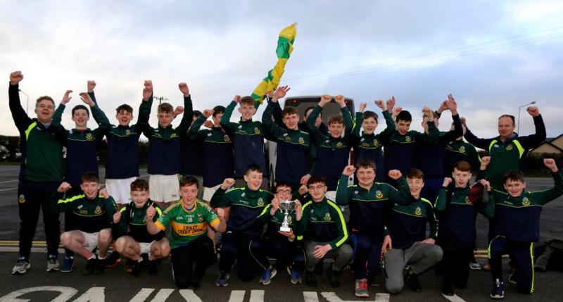 McCarragher's late strike wins Leinster League U15 title for Cooley/Cuchulainn Gaels