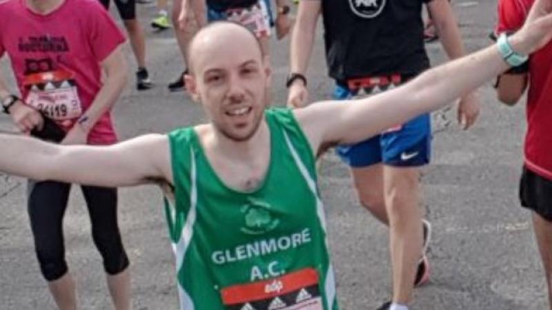 Glenmore AC juveniles turned out in their numbers at Pre-Louth Championships