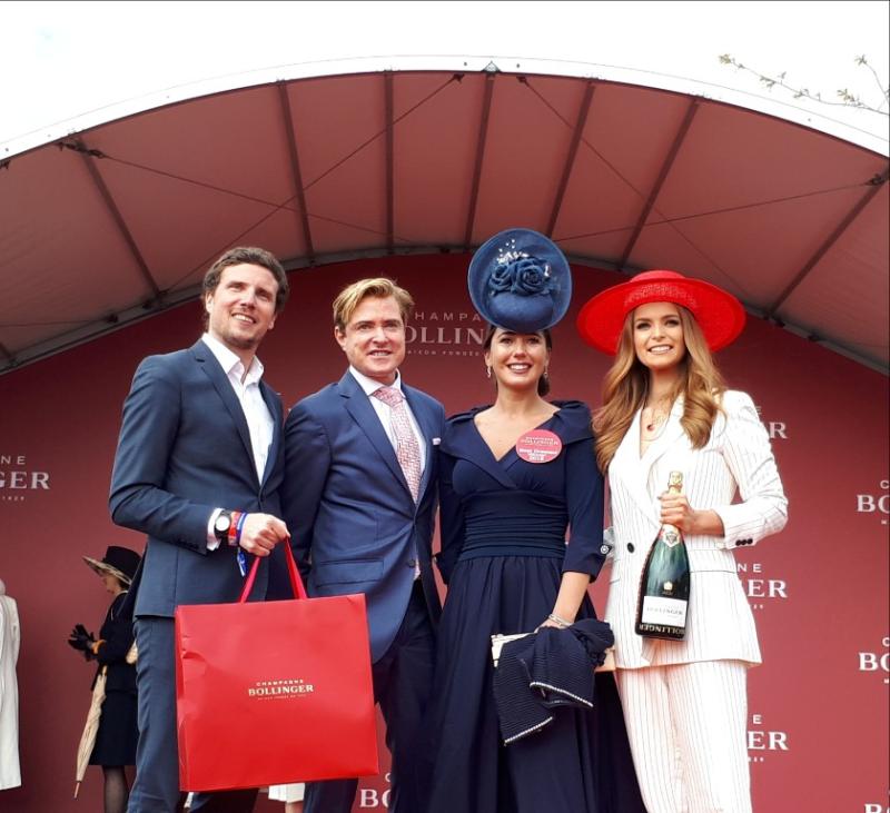 Drogheda Aer Lingus worker is crowned Punchestown Bollinger Best Dressed Lady 2018