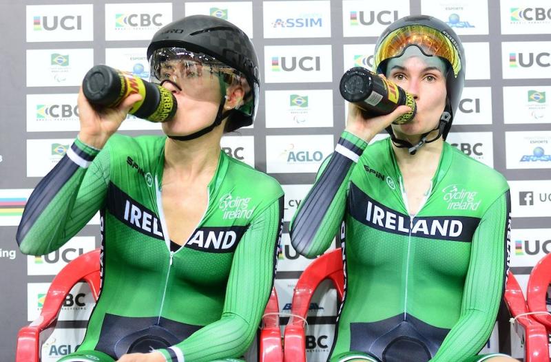 Gold and silver medals for McCrystal and Dunlevy at Paracycling World Cup in Belgium
