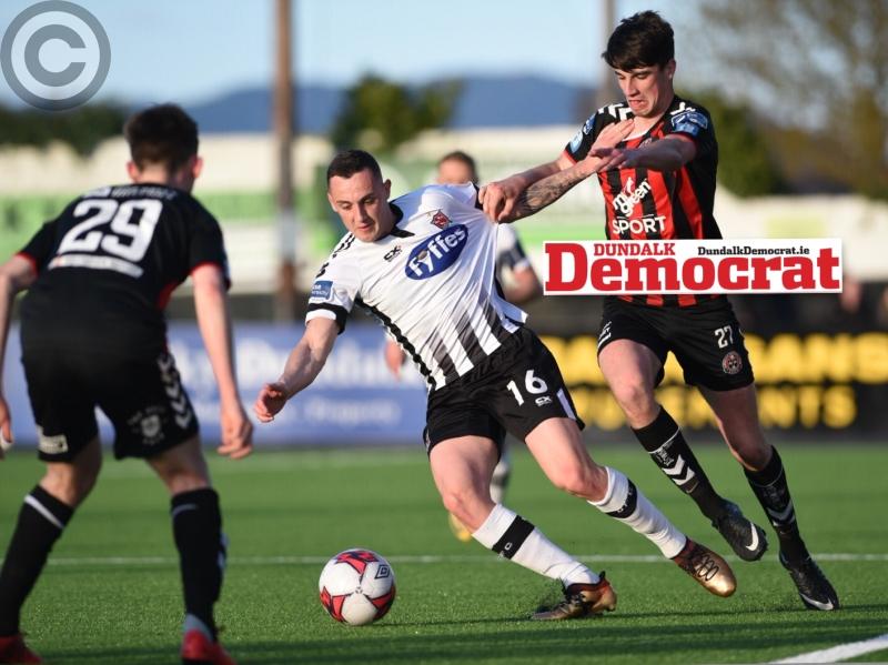 Connolly fires a brace as Dundalk beat Bohs in the EA Sports Cup