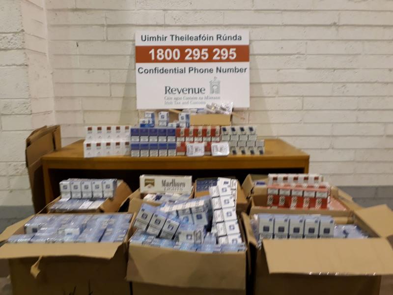 Revenue seize 80,000 cigarettes in targeted Dundalk raids 