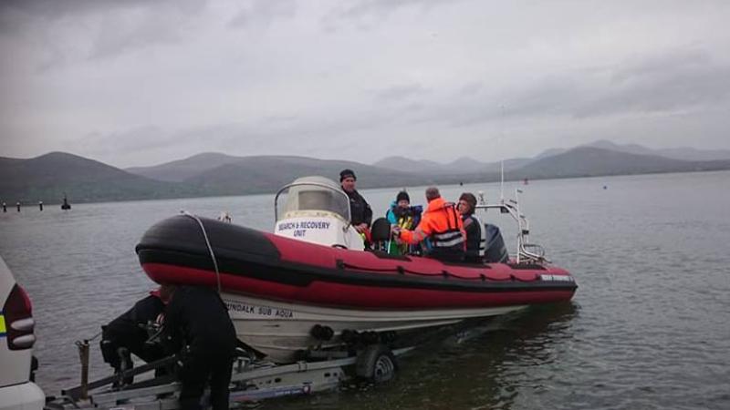 Dundalk Sub Aqua Search and Recovery bucket collection 