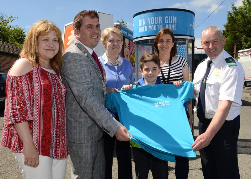 Gum litter campaign launched in Ardee