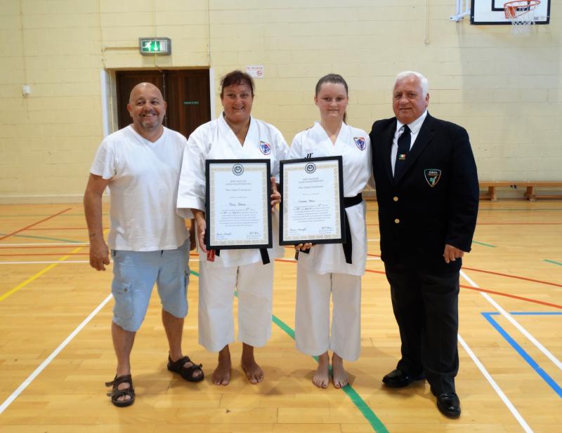 Hard work pays off for Marcus' at Karate grading