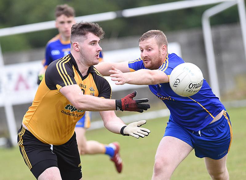 Lugoye's hat-trick helps Tones to victory over Cuchulainn Gaels in Junior Football Championship